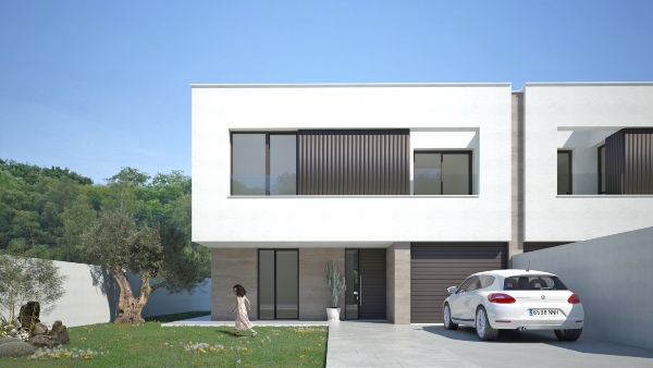 Dos viviendas pareadas